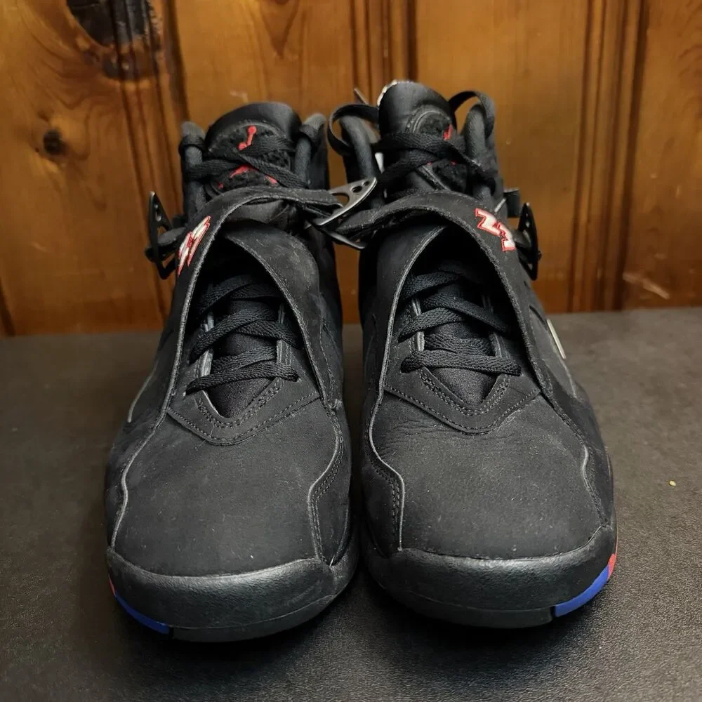Jordan 8 Playoff Retro 2023 Release (305381-062) Size 10.5 Men Black/True Red